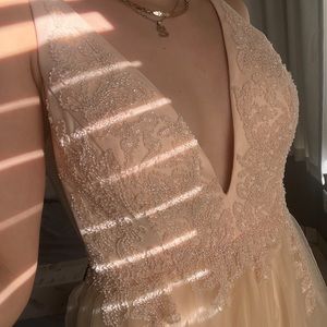 Beautiful elegant prom dress